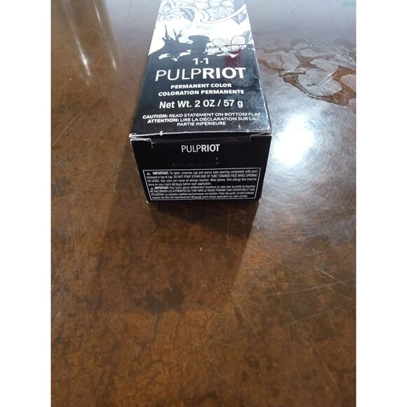 PulpRiot Faction8 Ash 1-1 Permanent Color 2 oz NIB NIP - Picture 2 of 7